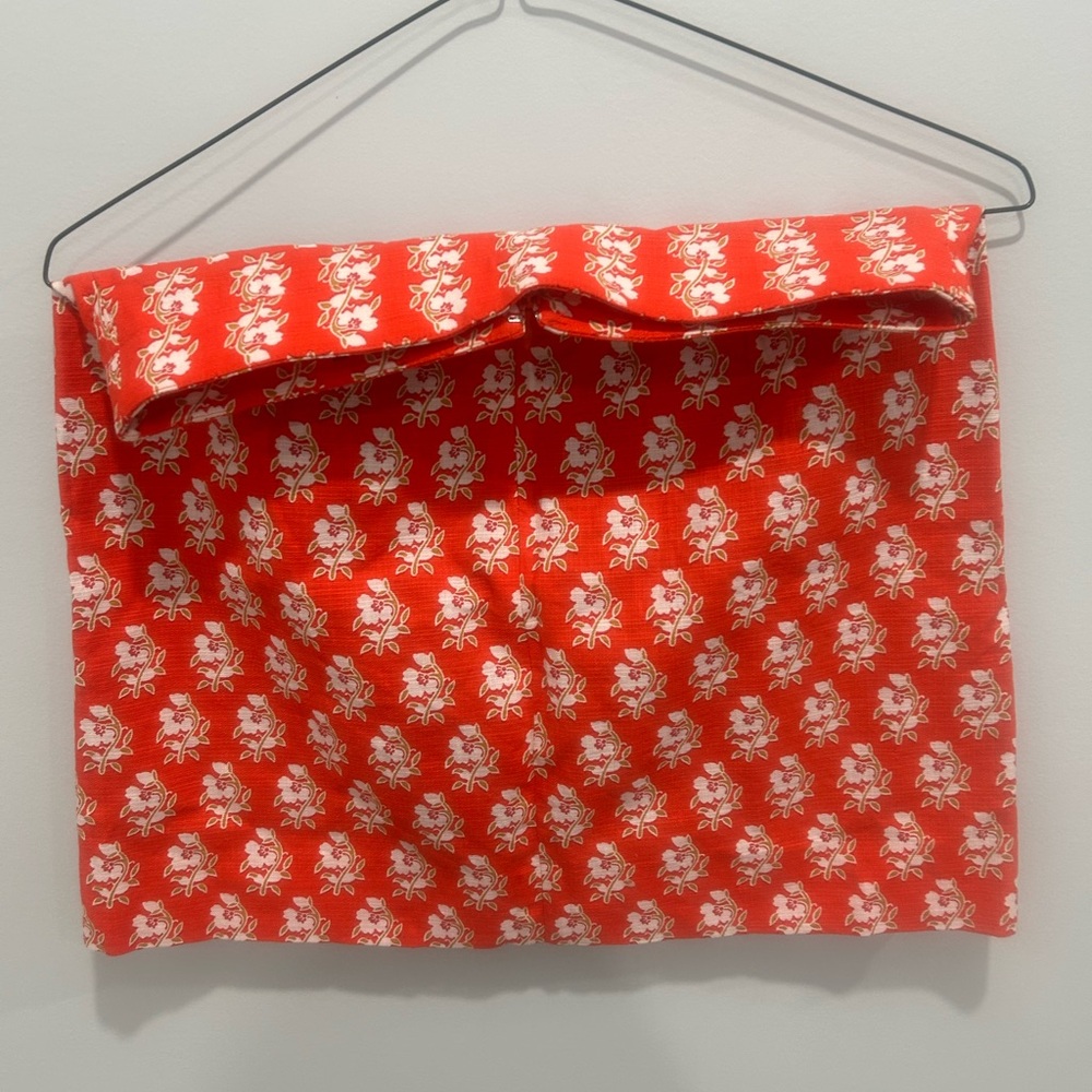 J.Crew Red Floral Skirt - Picture 5 of 5